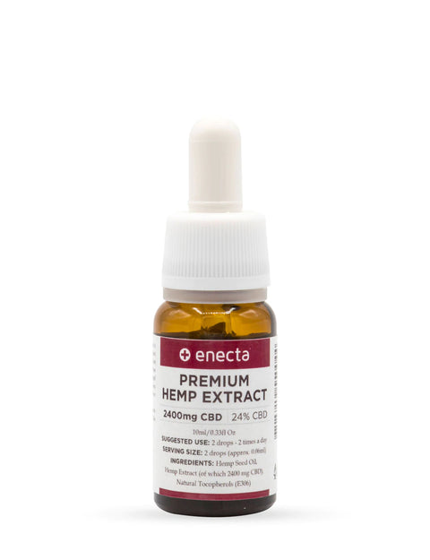Enecta  Premium Hemp Extract CBD Öl 24% (2.400mg) – 10ml